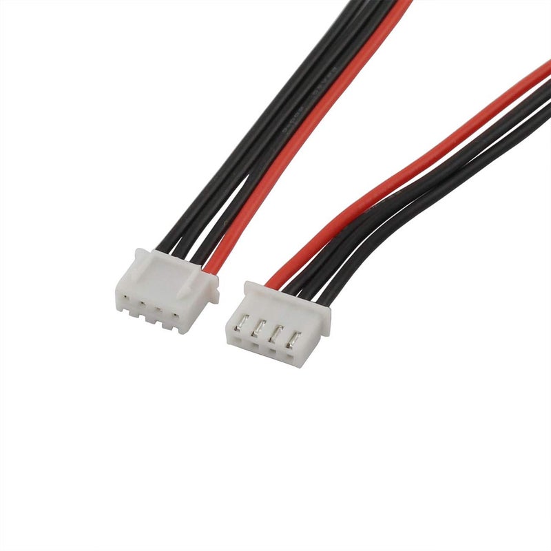 RuiLing 2pcs 15cm JST-XH 3S LiPo Balance Power Cable Connector 22AWG Extended Charging Wire Male Female Plug for RC Drone FPV Quadcopter Rechargeable Lipo Battery Charger DIY - Image 3